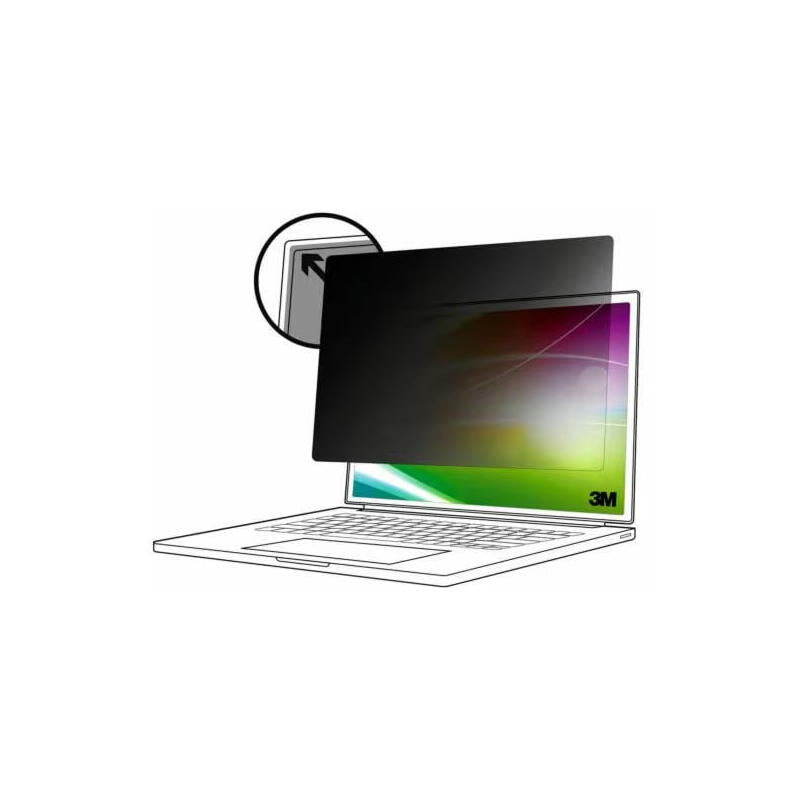 3m Bp121w1b Filtro Para Monitor Filtro De Privacidad Para Pantallas Sin Marco 30,7 Cm (12.1")