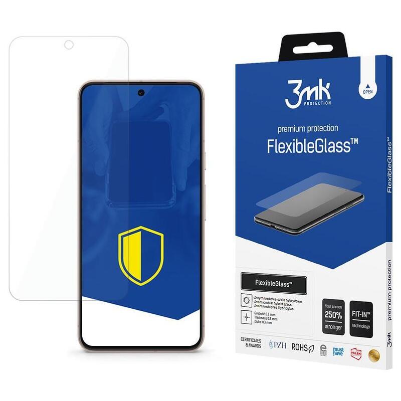 Protector De Pantalla De Cristal Híbrido Irrompible Para Google Pixel 8 Pro - 3mk Flexibleglass