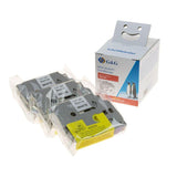 3x G&G Schriftband 12mm X 8m Sw- Ws Komp. M. Brother Tze-231