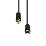 4-Pin Slim Extension Cable  Black 5m