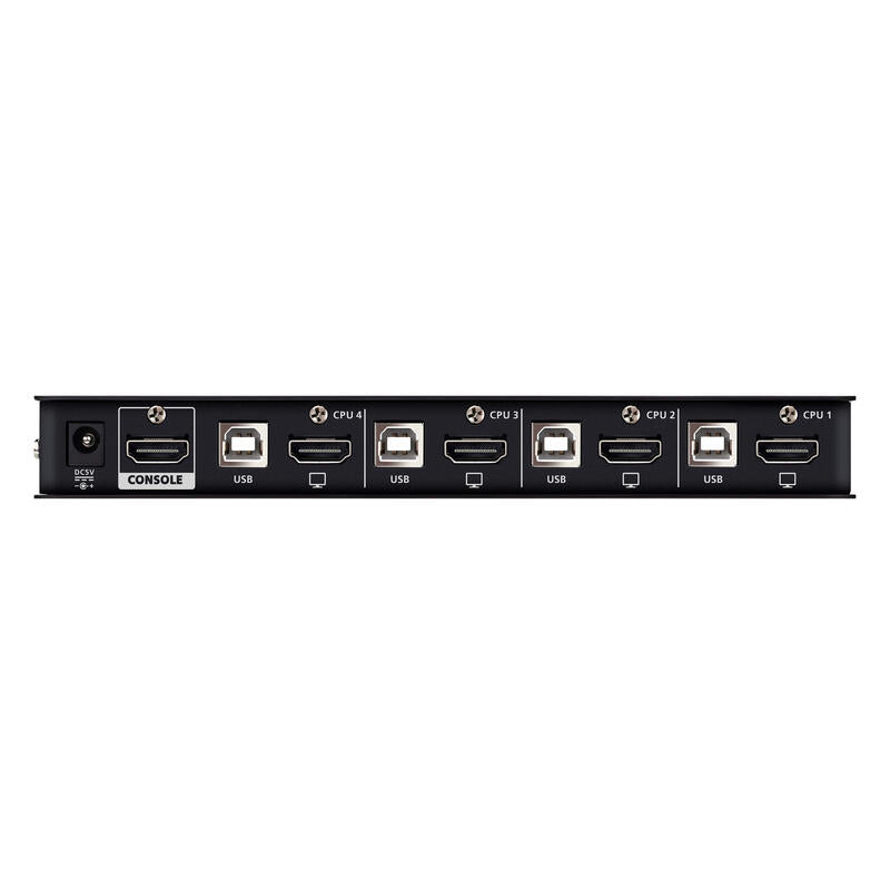 4-Port Usb 4k Hdmi Kvmpt  Switch (Cables Included)