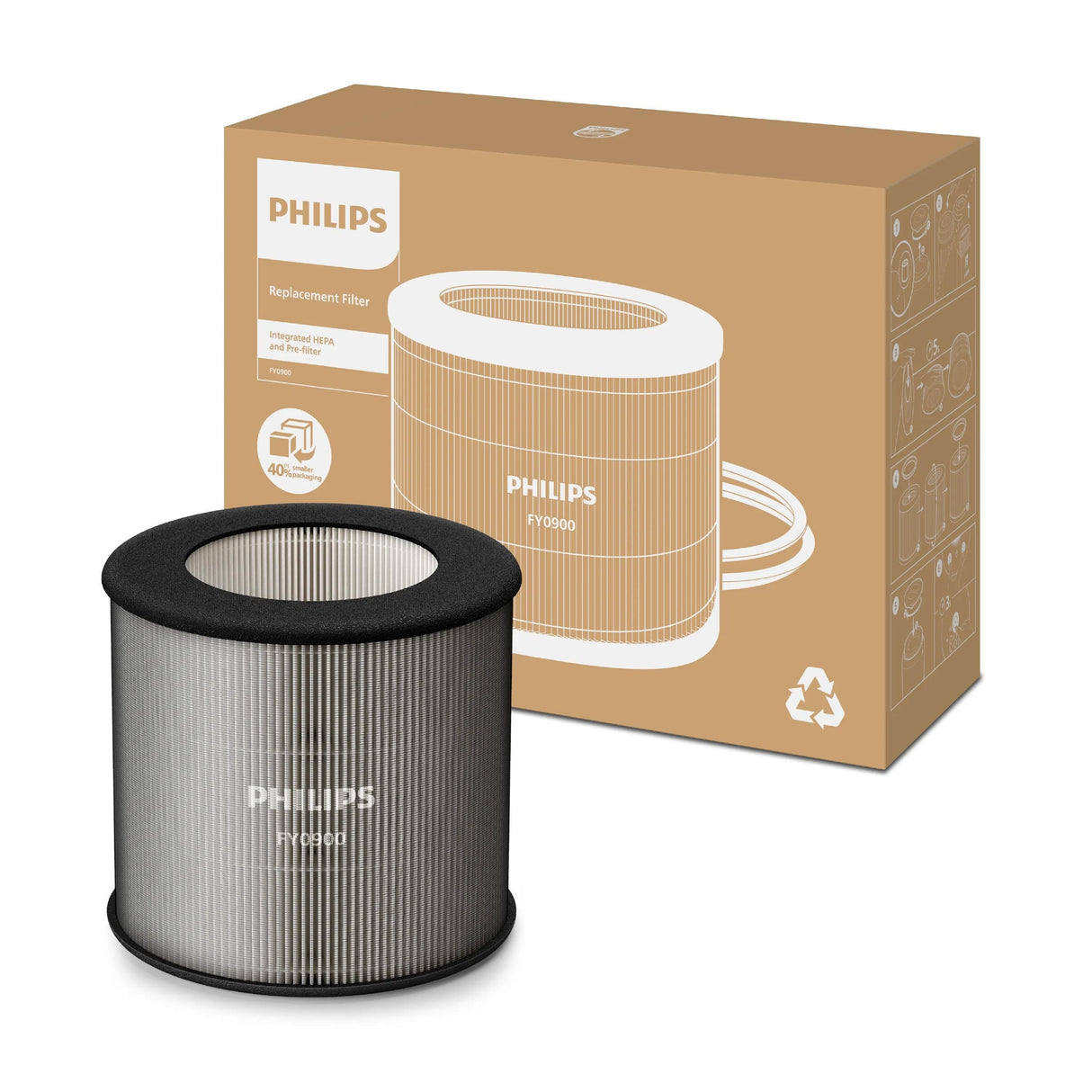 EAN 6880010018066 - Philips FY0900/30 accesorio para purificador de aire Filtro para purificador de aire imagen 1
