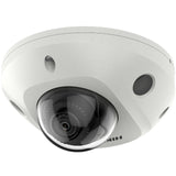 Hikvision Cámara Ip Minidomo 2m Acusense 4mm Ir30 Wdr H.265+ Ik08 Ip67 12v/Poe. Audio, Alarma Ds-2cd2523g2-Is(4mm)