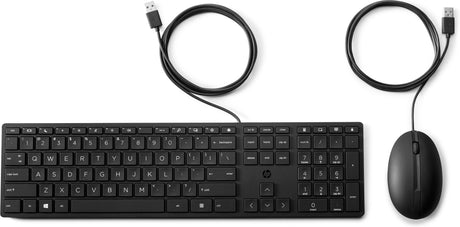 EAN 0194721887689 - HP Wired Desktop 320MK Mouse and Keyboard teclado Ratón incluido Oficina USB QWERTY Inglés Negro imagen 1