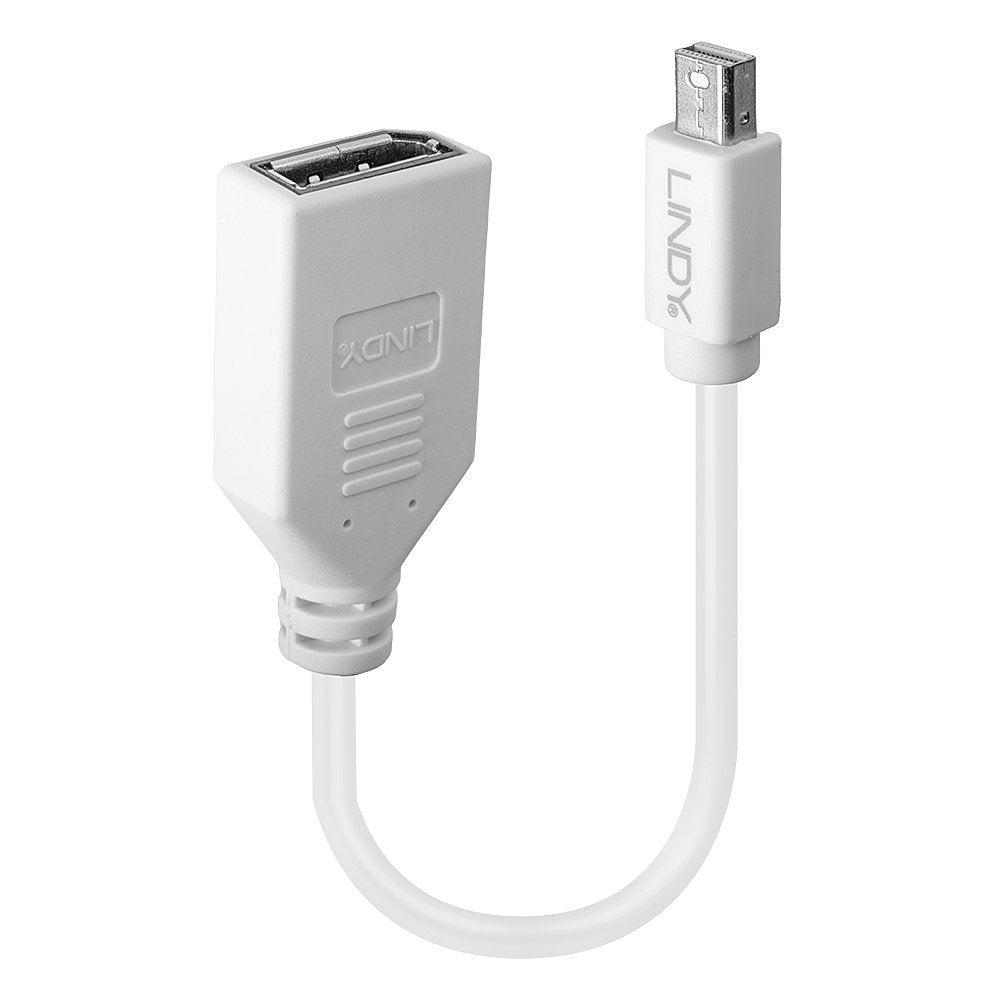 Adaptador Lindy Mini-Displayport A Displayport M / F 0,15 M