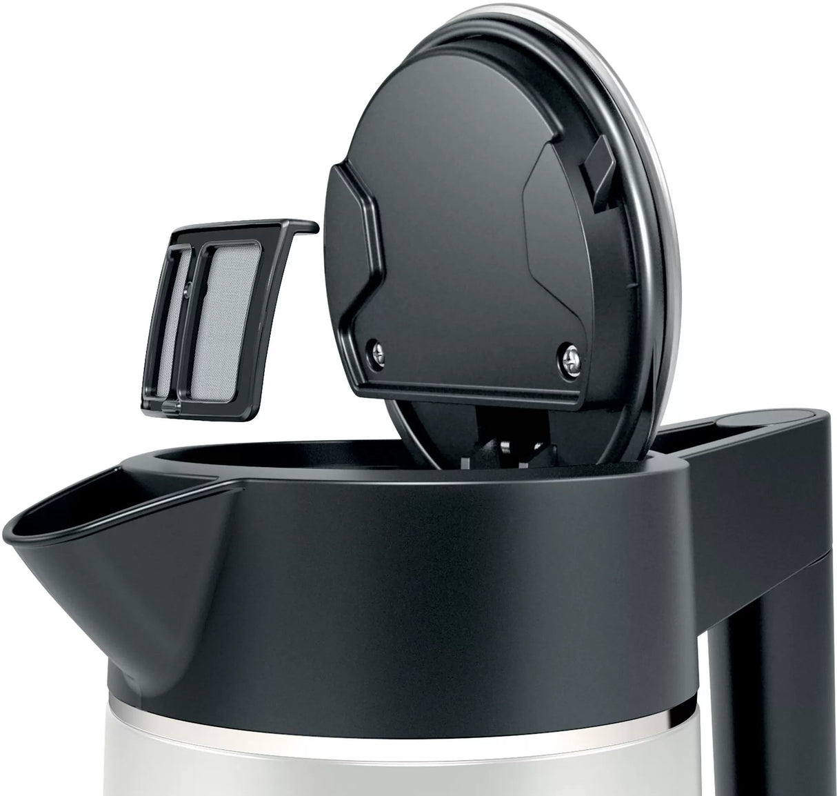 EAN 4242005276493 - Bosch DesignLine tetera eléctrica 1,7 L 2400 W Negro, Plata imagen 6