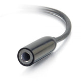 EAN 0757120544265 - C2G 54426 cable de teléfono móvil Negro 0,09 m USB-C 3,5 mm imagen 4