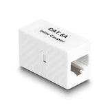 Delock Adaptador Rj45 Hembra A Rj45 Hembra Cat.6a Utp Blanco