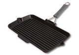 Staub Square Grill Pan  34x21cm Cast Iron, Black, Induction