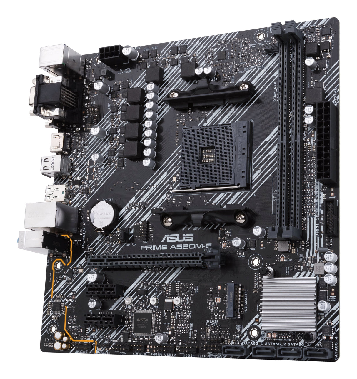 Asus Prime A520m-E/Csm Amd A520 Zócalo Am4 Micro Atx