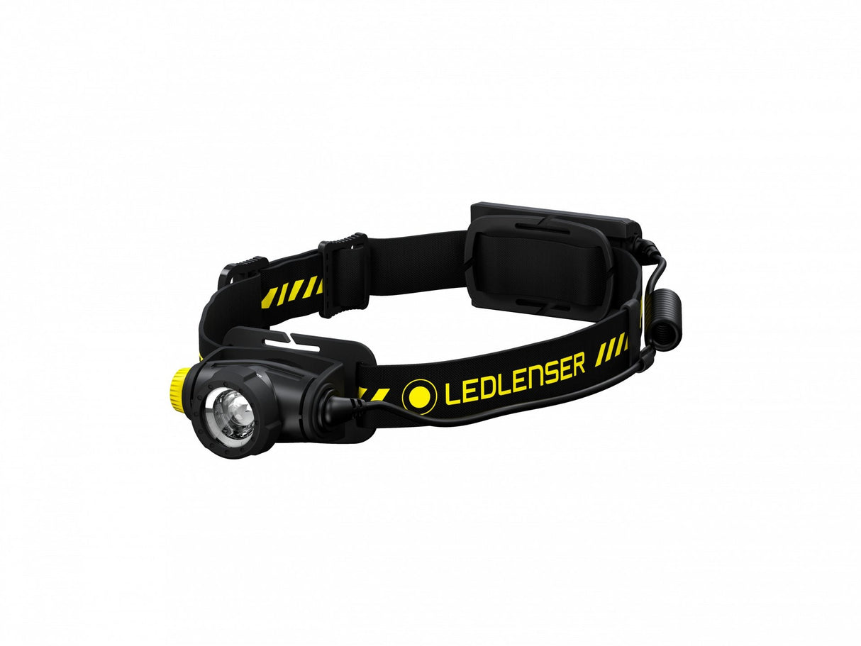 Led Lenser H5r Work Linterna Frontal Negro Amarillo 500lm