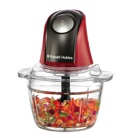 EAN 5038061162844 - Russell Hobbs 27130-56 picadora eléctrica de alimentos 0,5 L 200 W Negro, Rojo, Transparente imagen 5