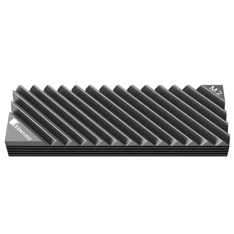 Jonsbo M.2-3 Grey Disipador Térmico/Radiador Ssd M.2 Negro, Gris