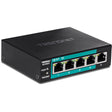 EAN 0710931161984 - Trendnet TE-FP051 switch No administrado Fast Ethernet (10/100) Energía sobre Ethernet (PoE) Negro imagen 1
