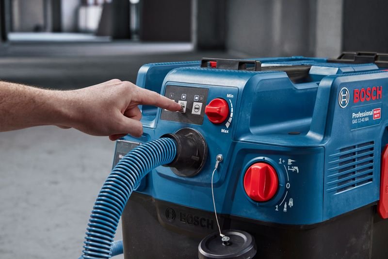 EAN 4053423254709 - Bosch GAS 12-40 MA Professional 40 L Aspiradora cilíndrica Seca y húmeda 1200 W Combinado imagen 11