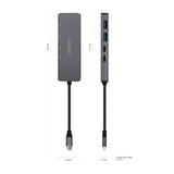EAN 8436574709186 - AISENS A109-0744 hub de interfaz USB 3.2 Gen 1 (3.1 Gen 1) Type-C 5000 Mbit/s imagen 3