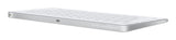 EAN 0195949633836 - Apple MXCK3MG/A teclado Universal USB + Bluetooth QWERTZ Húngaro Plata, Blanco imagen 3