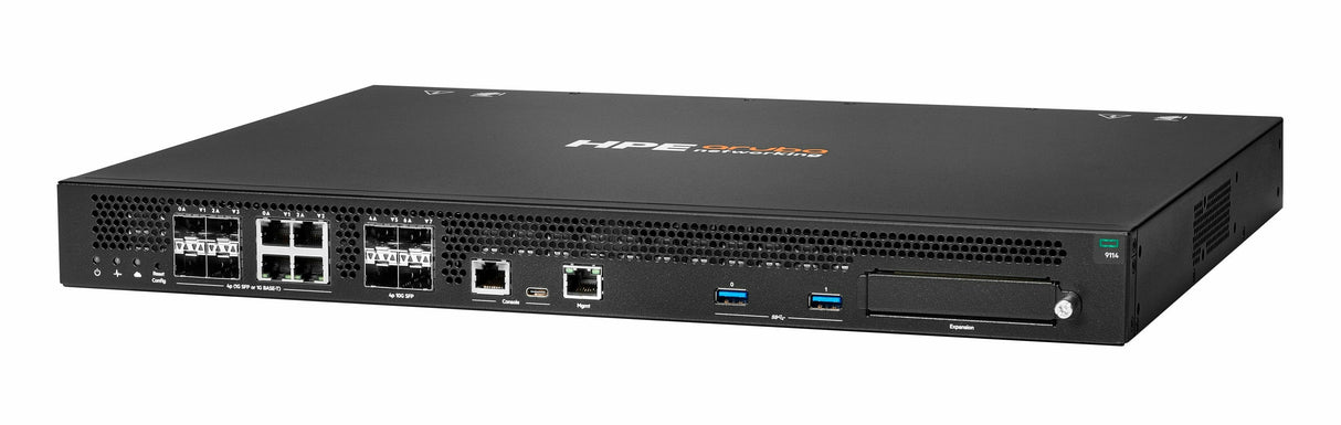 Hpe Aruba Networking 9114 4x Sfp+ 4x Combo 1x Expansion Slot Hybrid Gateway Eu