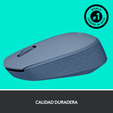 Logitech M171 Ratón Inalámbrico Gris Azulado 910-006866