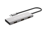 Conceptronic Dock Usb-C->4xusb-C,3xusb-A,100wpd O.N.0.25m Gr