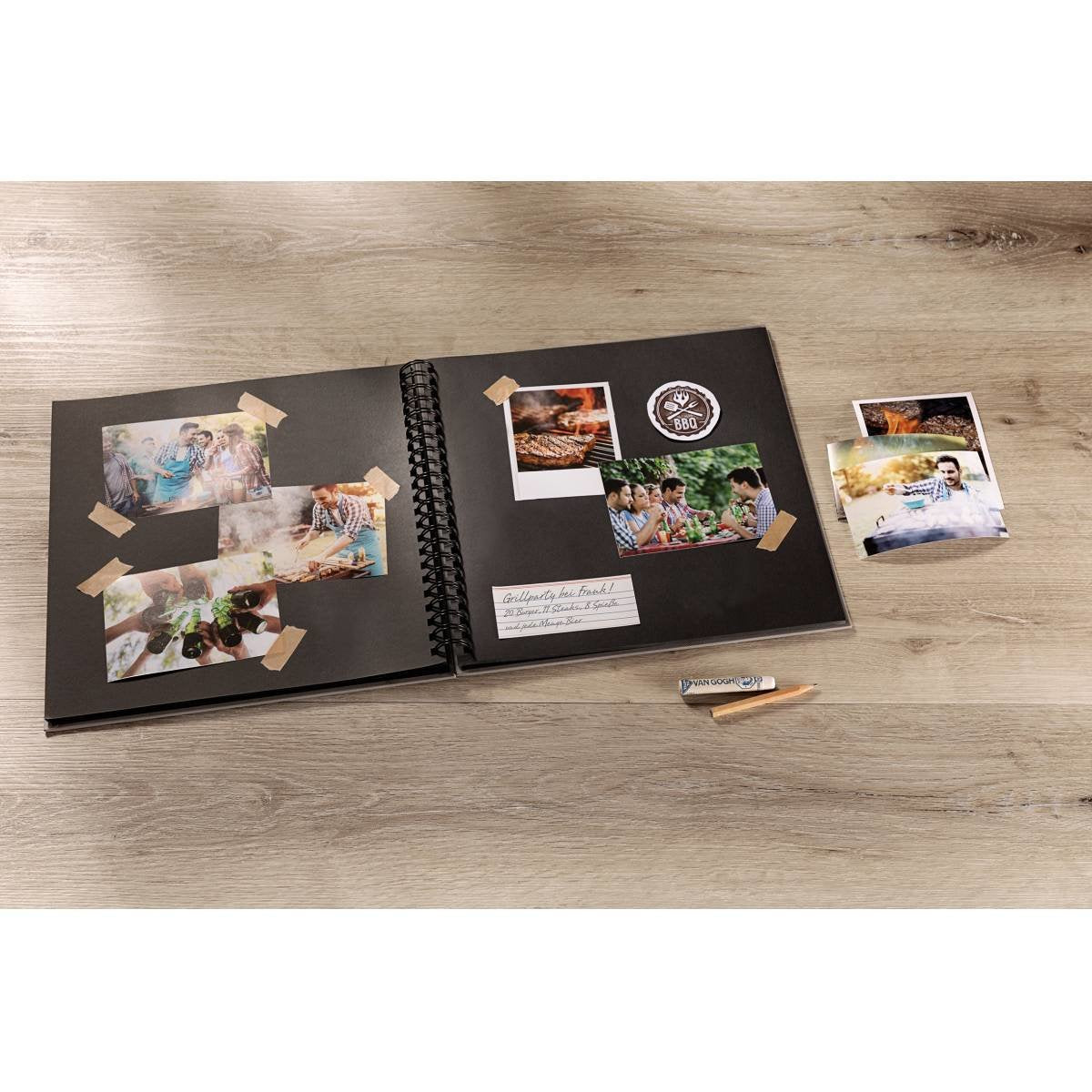 EAN 4004122230747 - Walther Design SA-109-A álbum de foto y protector Verde imagen 2