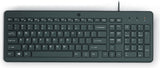 Teclado Con Cable Hp 150, Diseño De, Negro 664r5aa#Abd