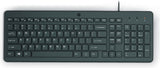 EAN 196548244232 - HP 150 USB-A Wired Keyboard teclado Universal Negro imagen 1