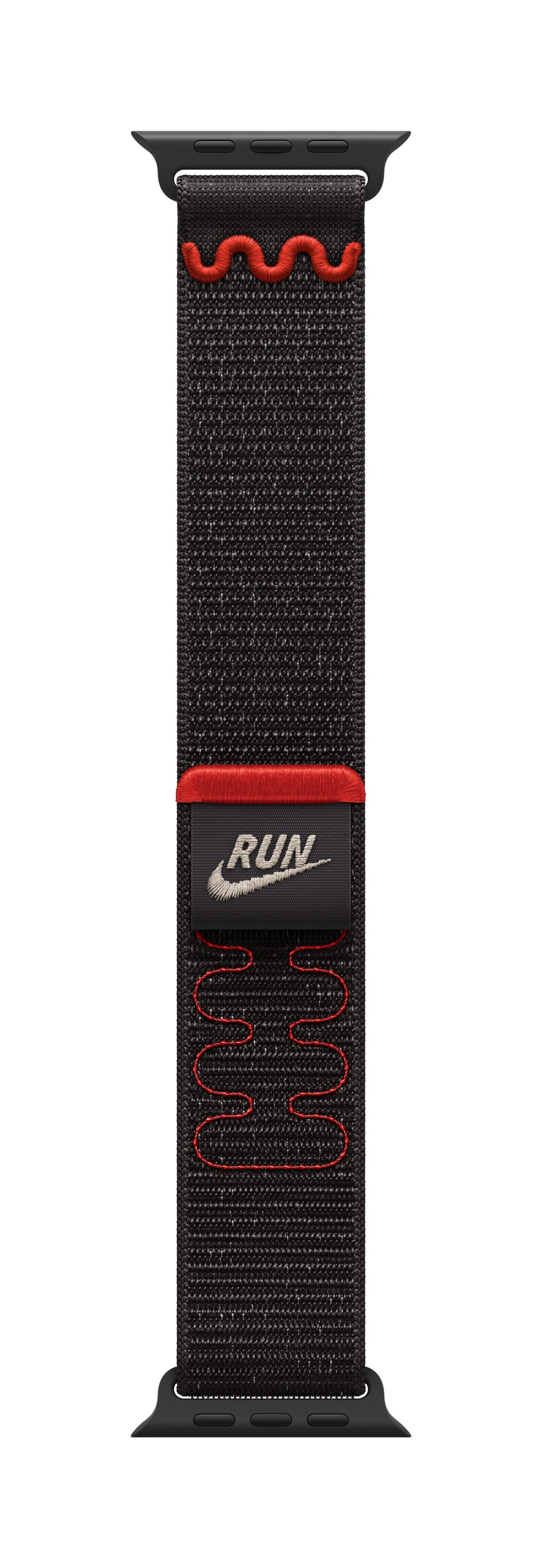EAN 195950648676 - Apple Nike Sport Loop Grupo de rock Negro Nylon, Poliéster reciclado, Spandex imagen 3