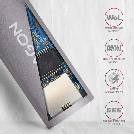EAN 8595247905574 - Axagon ADE-TRC adaptador y tarjeta de red Ethernet 1000 Mbit/s imagen 5