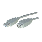 EAN 4017538771230 - S/CONN USB 2.0 3m cable USB USB A Gris imagen 1