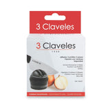 3 Claveles 09427 - Afilador De Cuchillos En 3 Pasos Con Ventosa, 6 Cm