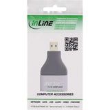 Inline® Hdmi Adapter, Hdmi A Hembra / Micro Hdmi D Male, 8k Uhd