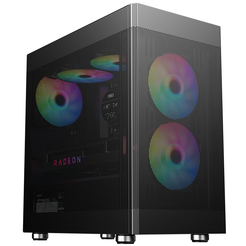 Caja Pc Itek Promesh 35b Mini Tower Negro Itgcapm35b