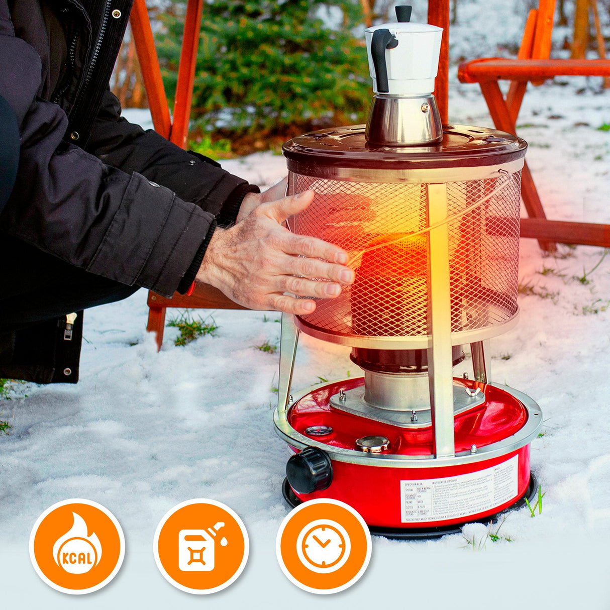 Extralink Aladdin Kerosene Heater Ekh-460 4,6l