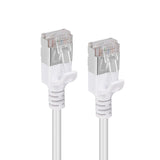 Cat6a U-Ftp Slim, Lszh, 0.15m  Network Cable, White