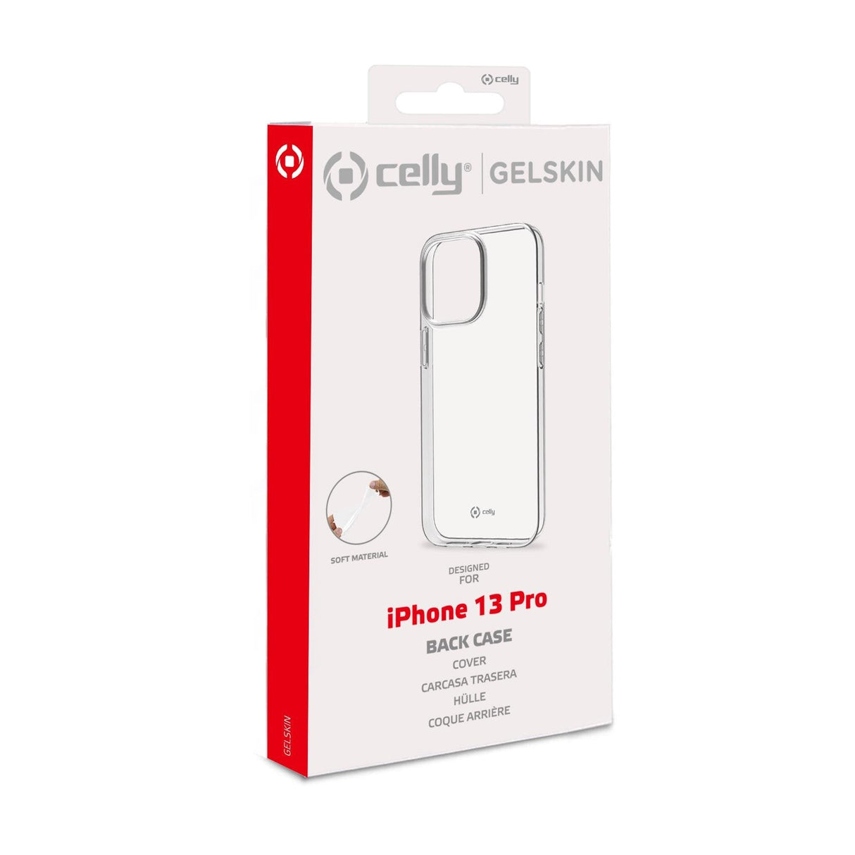 Funda Para Celly Gelskin Apple Iphone 13 Pro   15,5 Cm (6.1") Transparente