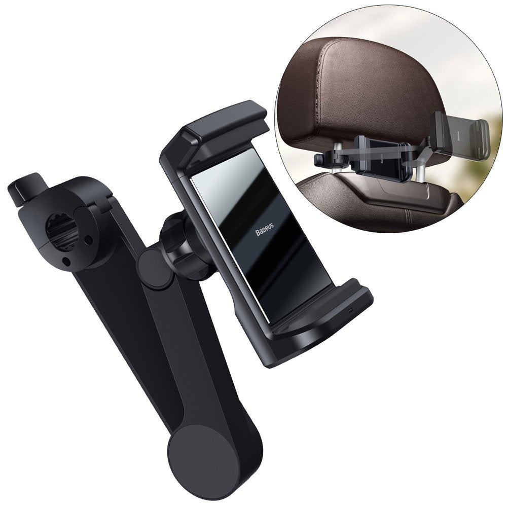 Baseus Car Mount Wireless Charger Energy Storage Backseat Phone Holder 15w Black (Wxhz-01)