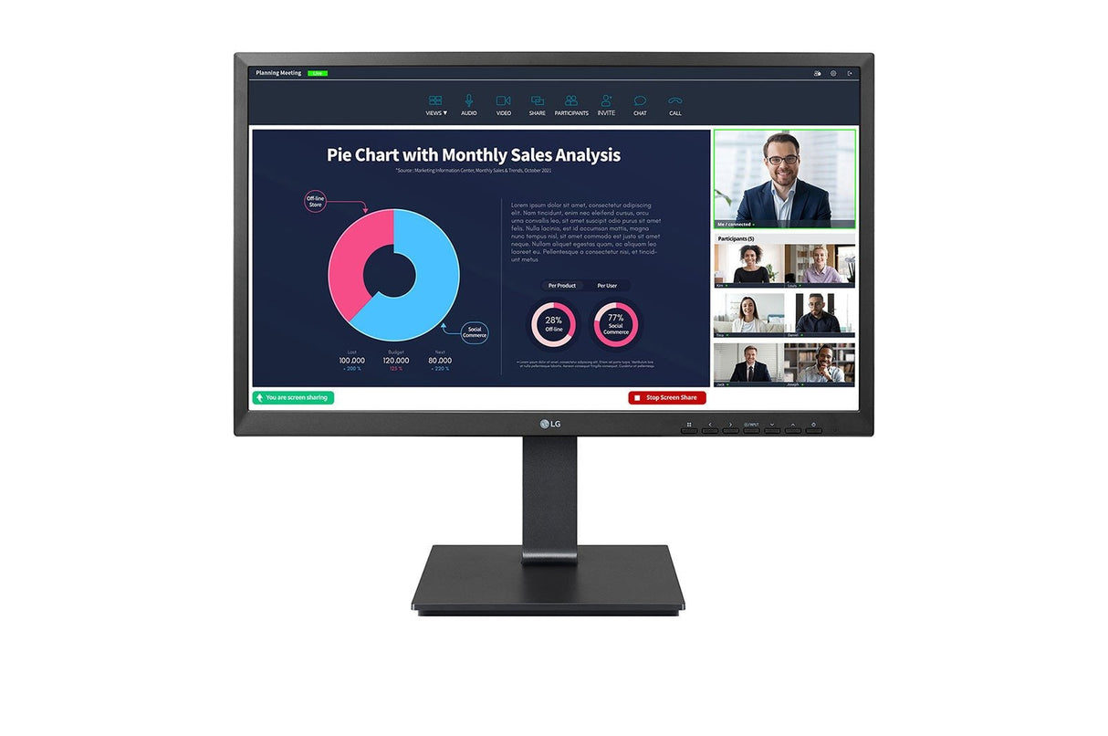 EAN 8806091983374 - LG 24BP75CP-B pantalla para PC 60,5 cm (23.8") 1920 x 1080 Pixeles Full HD LED Negro imagen 1