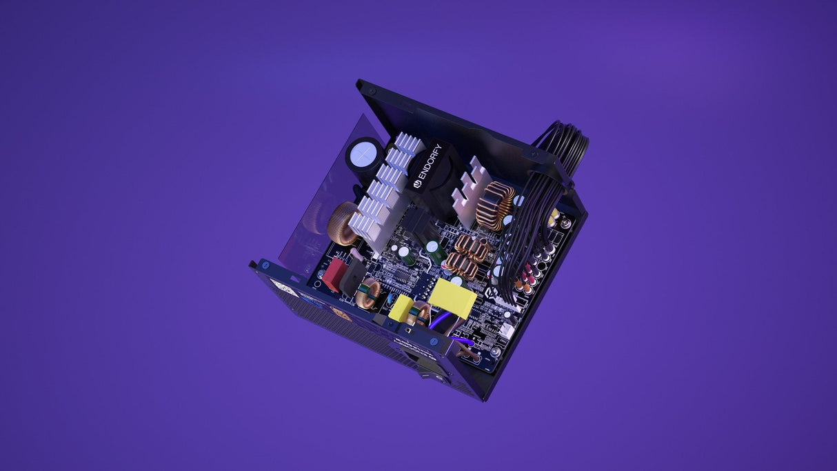 Endorfy Vero L6 650 W (Negro, 1x 12-Pin High Power Gpu, 2x Pcie, 650 Watt) Ey7a015