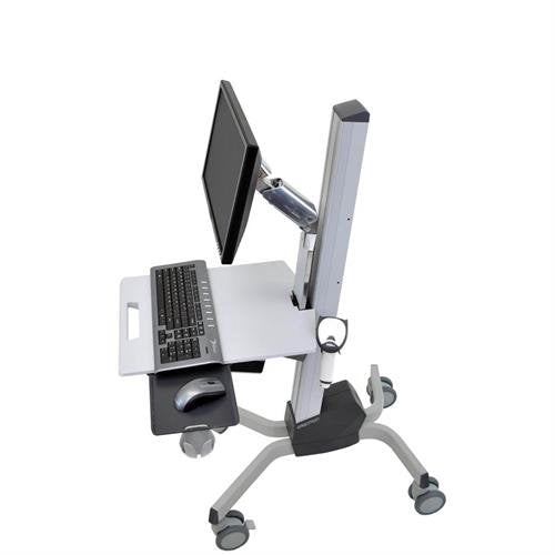 Soporte Ergotron Neo-Flex Lcd Cart Gris Panel Plano Carro De Suelo Con Ruedas Multimedia