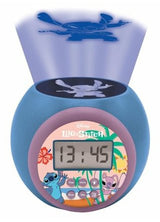 Reloj Alarma Proyector Stitch Disney