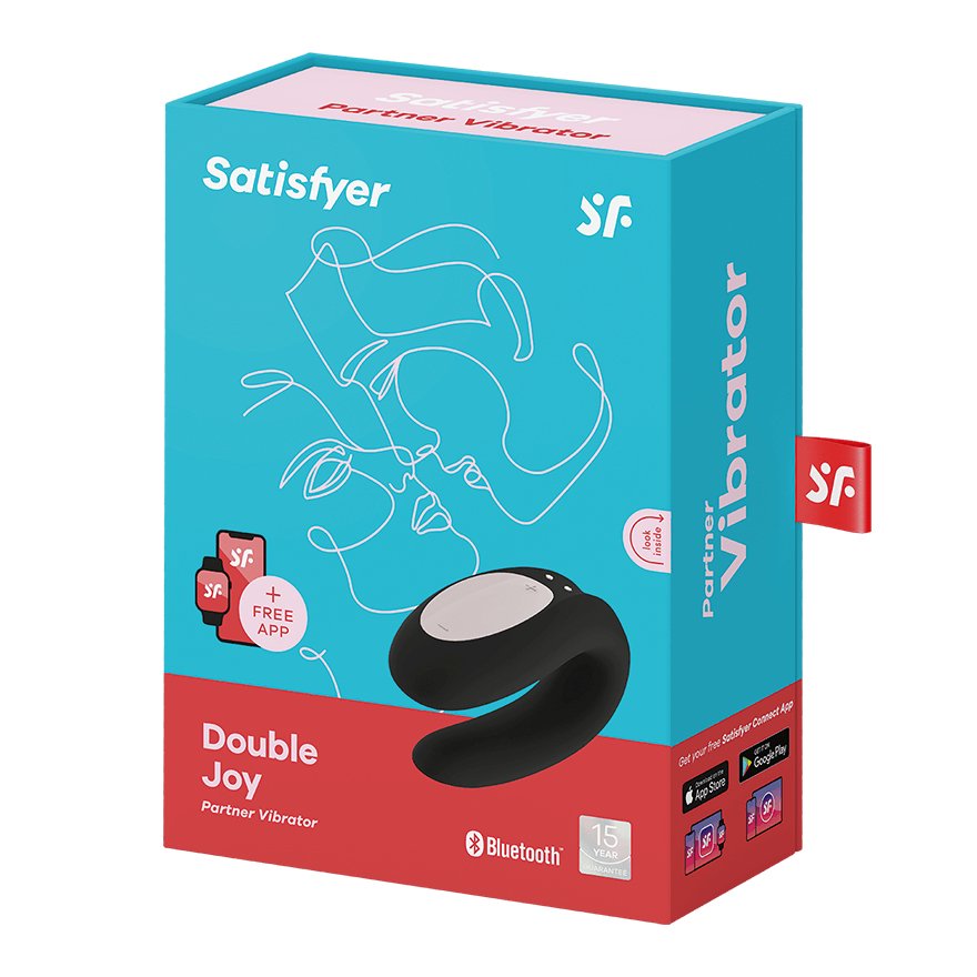 Satisfyer - Double Joy Con App Oro Negro