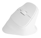 Raton Natec Crake 2 Inalambrico Vertical Bt 5.2 + 2.4ghz 2400 Dpi Color Blanco