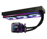 Refrigerador Liquido Cpu Asrock Phantom Gaming 360 Lcd Black