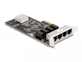 Delock Tarjeta Pci Express X4 A 4 X Rj45 Gigabit Lan