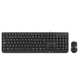 EAN 8435430610291 - NGS Cocoa Kit, QWERTY, IT teclado Ratón incluido Universal USB Italiano Negro imagen 2