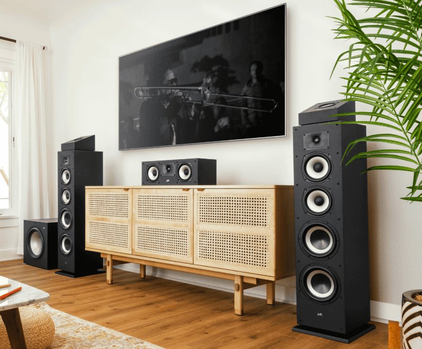 Polk Monitor Xt70 Negro Sistema De Altavoces Hi-Res/ Altavoz De Pie (2)
