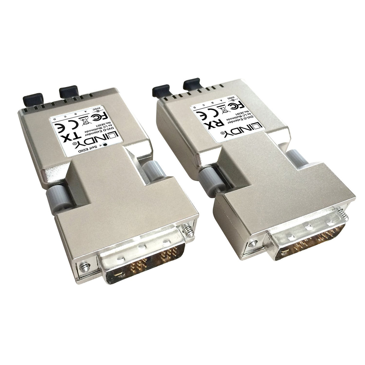 EAN 4002888383011 - Lindy 38301 extensor audio/video Transmisor y receptor de señales AV Metálico imagen 2