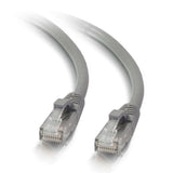 Cable C2g De Conexión De Red De 0,5 M Cat5e Sin Blindaje Y Con Funda (Utp), Color Gris