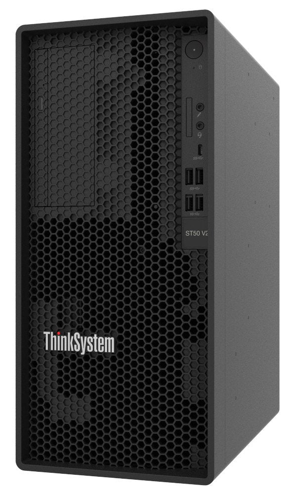 Server Lenovo Thinksystem St50 V2 Xeon E-2324g   3,1 Ghz Ram 8 Gb Hdd 1 X 2 Tb